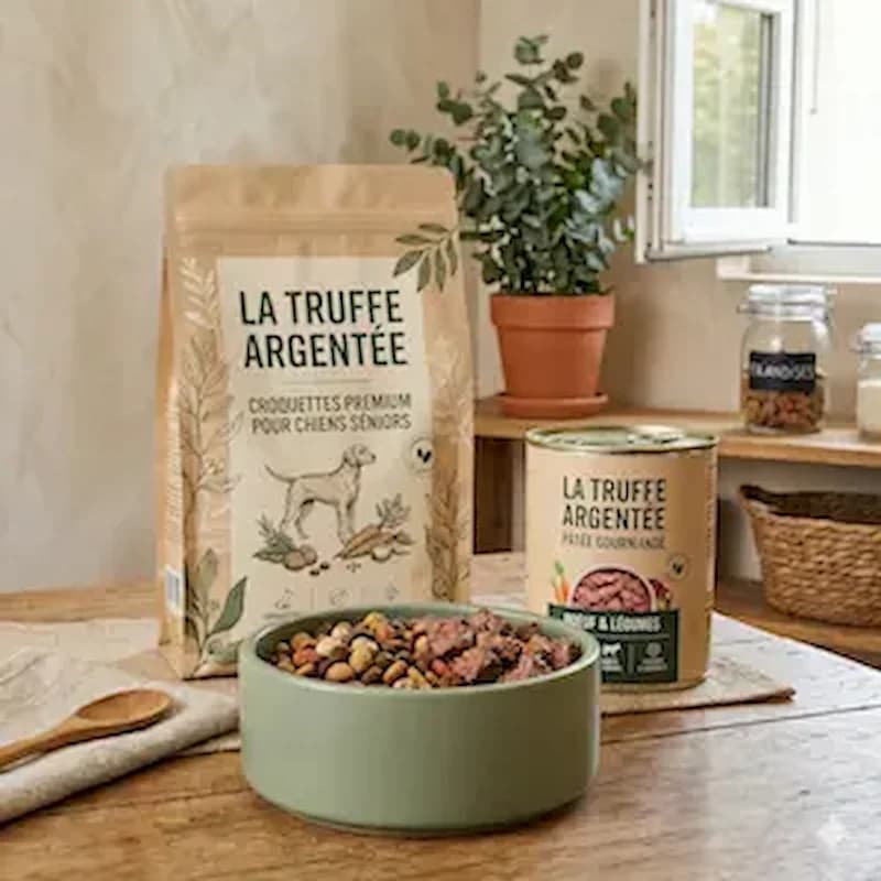 Alimentation premium pour chiens séniors